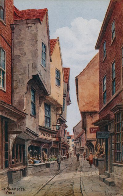 The Shambles, York by Alfred Robert Quinton